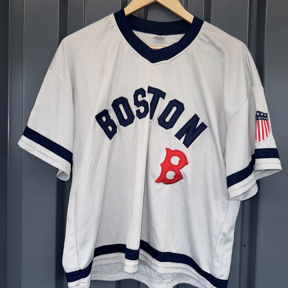 Boston Red Sox Women's Celebration 2025 Used 8/5/2025 Gray Jersey(B89)